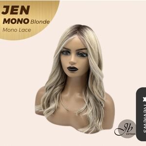 Jen Mono Blonde Lace Wig by JB Extentions